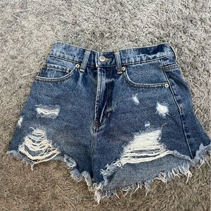 Jean shorts